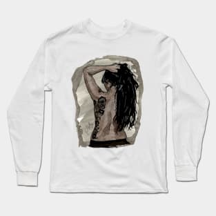 Back Tattoo Long Sleeve T-Shirt